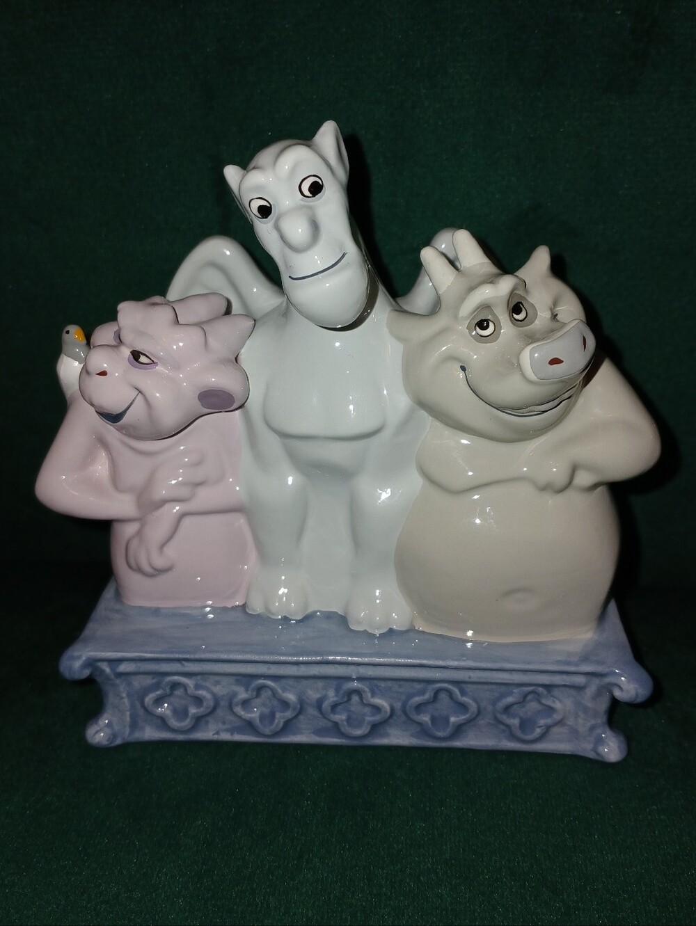 🏰 Disney 🏰 "The Hunchback of Notre Dame" Gargoyles ⭐️ Porcelain Figurine